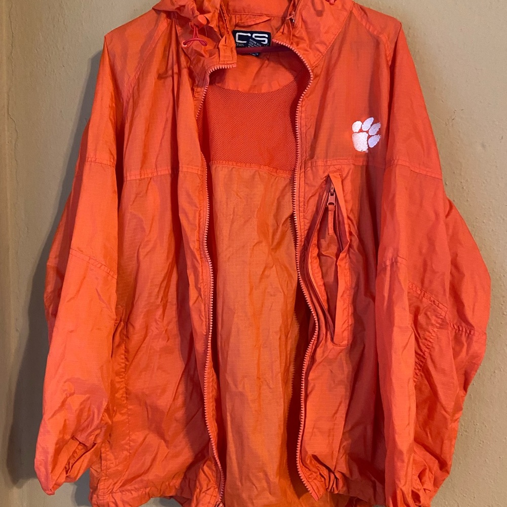 Adult Clemson Windbreaker Jacket